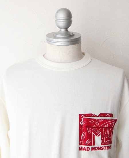 FREEWHEELERS フリーホイーラーズ LONG SLEEVE T-SHIRTS witn POCKET