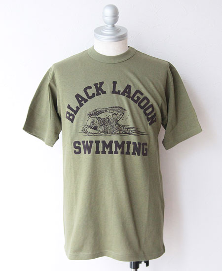 FREEWHEELERS フリーホイーラーズ BLACK LAGOON SWIMMING CLUB (OLIVE)