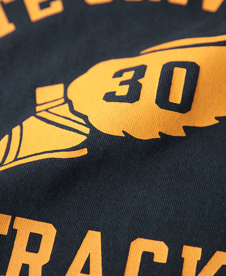 SECRET WORDS ��������å� ��� " WING FOOT " S/S T-SHIRT (DEEP NAVY)