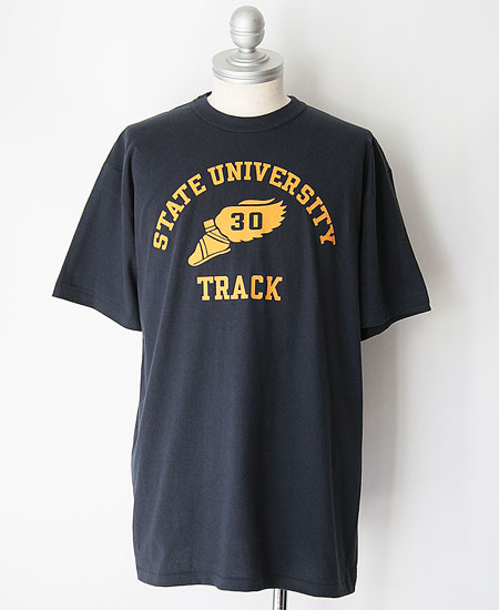 SECRET WORDS ��������å� ��� " WING FOOT " S/S T-SHIRT (DEEP NAVY)