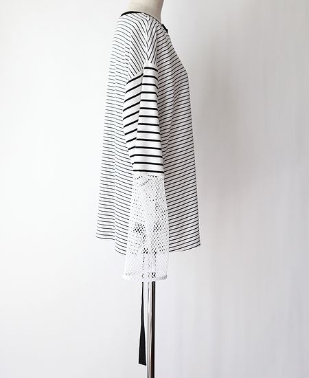 AULA AILA �����饢���顡MESH DOCKING LONG T-SHIRT