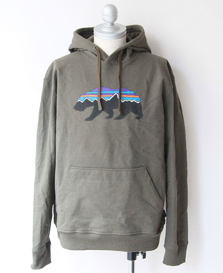 PATAGONIA �ѥ����˥� PULLOVER SWEAT PARKA BEAR LOGO MODEL (OLIVE)