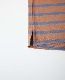 NANGA �ʥ� ECO HYBRID LOOSE FIT BORDER TEE (CAMEL �� BLUE)