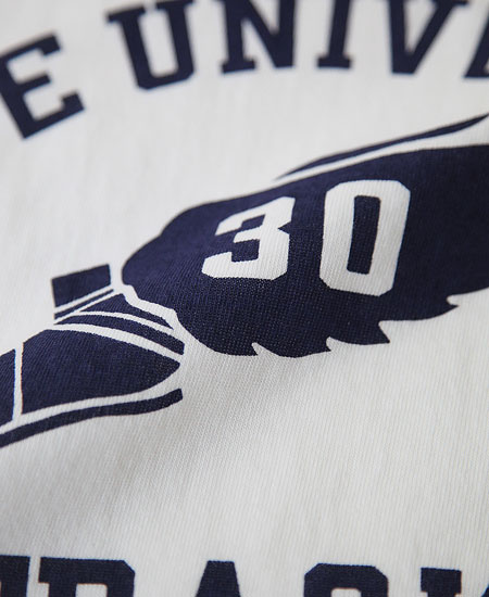 SECRET WORDS ��������å� ��� " WING FOOT " S/S T-SHIRT (NATURAL)