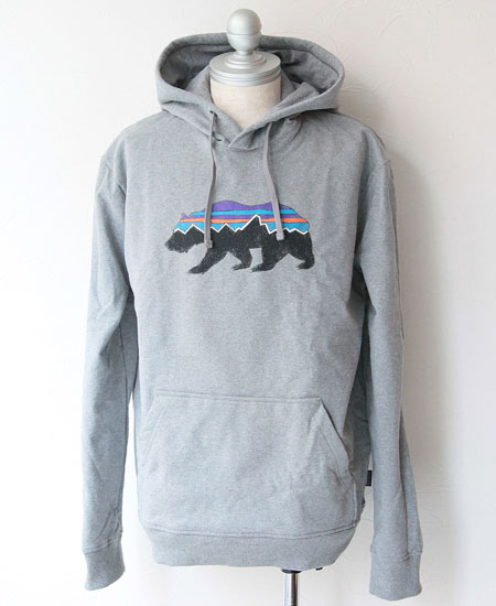 PATAGONIA �ѥ����˥� PULLOVER SWEAT PARKA BEAR LOGO MODEL (GRAY)