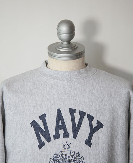 SECRET WORDS å  SECRET WEAVE MILITARY SWEAT SHIRT  (LIGHT GRAY)