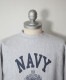 SECRET WORDS å  SECRET WEAVE MILITARY SWEAT SHIRT  (LIGHT GRAY)