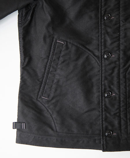 FREEWHEELERS �ե꡼�ۥ����顼�� DECK WORKER JACKET (JET BLACK)