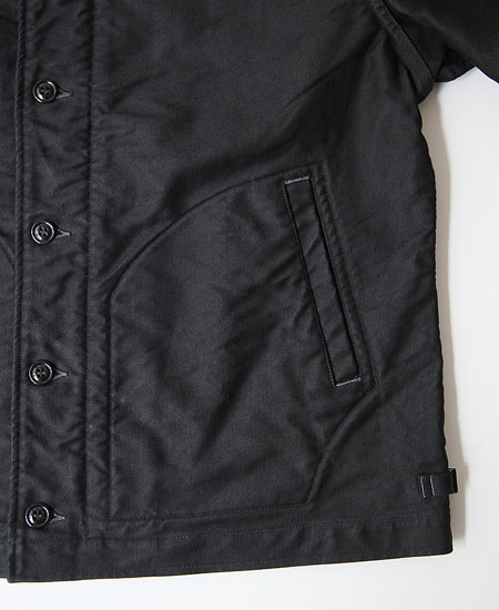 FREEWHEELERS �ե꡼�ۥ����顼�� DECK WORKER JACKET (JET BLACK)