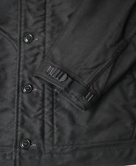 FREEWHEELERS �ե꡼�ۥ����顼�� DECK WORKER JACKET (JET BLACK)
