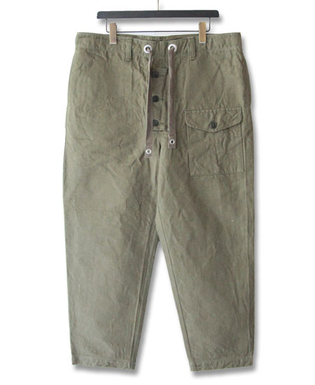 COLIMBO コリンボ ROYAL NAVY SMOCK PANTS (O.D.GREEN)