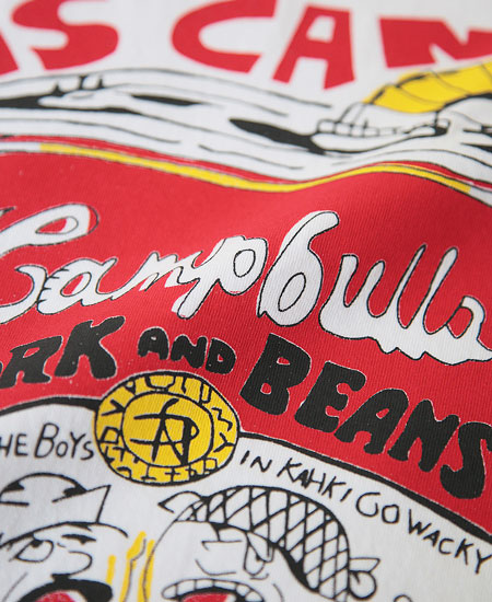 SECRET WORDS å  " CAMPBULLS " S/S T-SHIRT (WHITE)