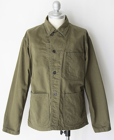 COLIMBO ������  U.S.NAVAL WORK JACKET - N-3 TYPE - (OLIVE DRAB)
