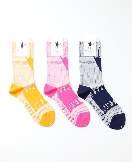 mintdesigns���ߥ�ȥǥ����� SILHOUETTE SOCKS