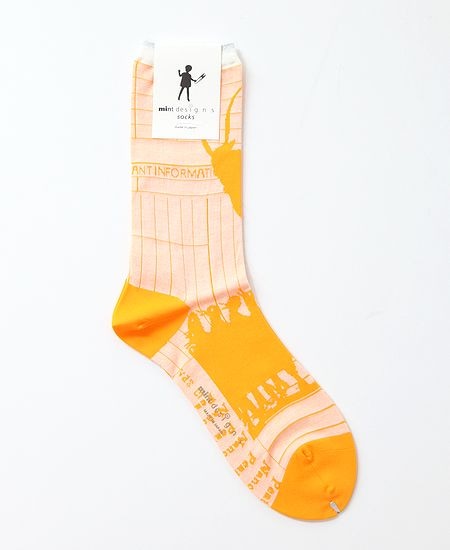 mintdesigns���ߥ�ȥǥ����� SILHOUETTE SOCKS