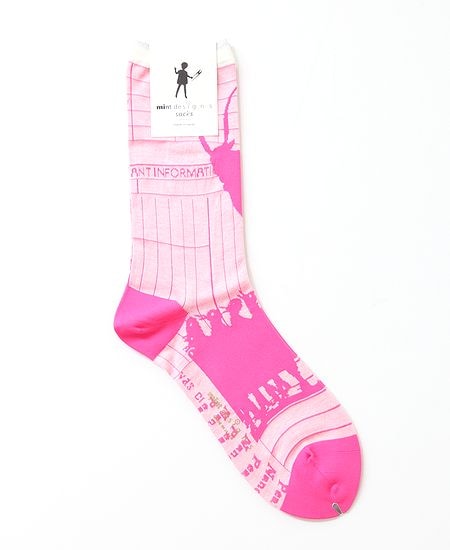 mintdesigns���ߥ�ȥǥ����� SILHOUETTE SOCKS