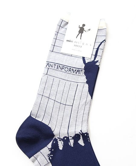 mintdesigns���ߥ�ȥǥ����� SILHOUETTE SOCKS