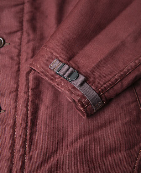 FREEWHEELERS �ե꡼�ۥ����顼�� " HOP HEADS " DECK WORKER JACKET (DARK RED BROWN)