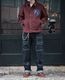 FREEWHEELERS �ե꡼�ۥ����顼�� " HOP HEADS " DECK WORKER JACKET (DARK RED BROWN)