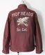 FREEWHEELERS �ե꡼�ۥ����顼�� " HOP HEADS " DECK WORKER JACKET (DARK RED BROWN)