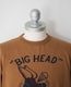 COLIMBO ������ NORWALK TEE SHIRT S/S " BIG HEAD RAKKASANS " (DESERT OCHRE)