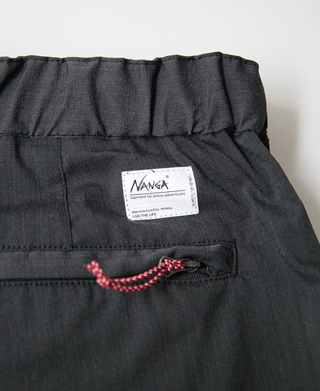 NANGA �ʥ� HINOC RIPSTOP FIELD SHORTS (BLACK) 2024���٥�ǥ�