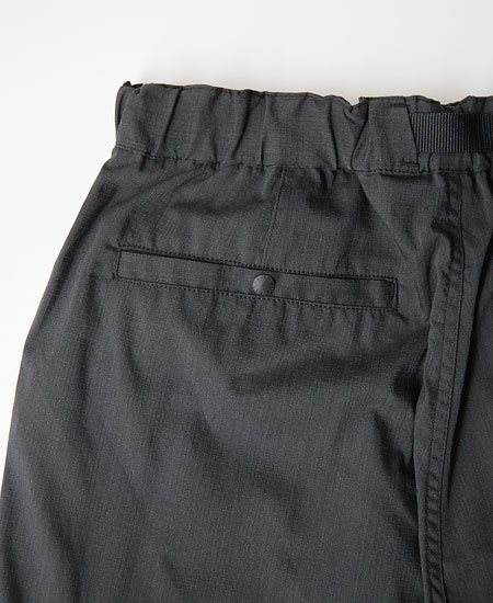 NANGA �ʥ� HINOC RIPSTOP FIELD SHORTS (BLACK) 2024���٥�ǥ�