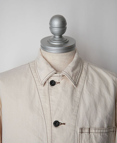 COLIMBO   U.S.NAVAL WORK JACKET - N-3 TYPE - (NATURAL)