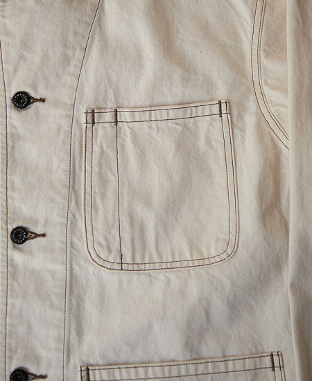 COLIMBO   U.S.NAVAL WORK JACKET - N-3 TYPE - (NATURAL)