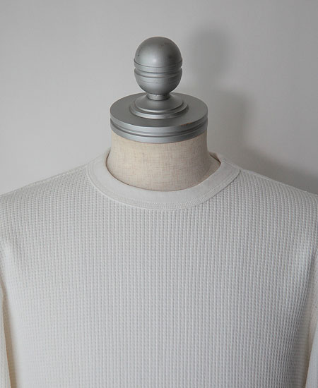 SECRET WORDS ��������å� ��� LONG SLEEVE WAFFLE THERMAL (WHITE)