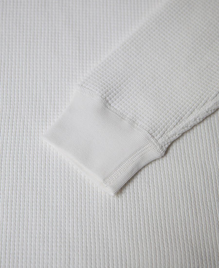 SECRET WORDS ��������å� ��� LONG SLEEVE WAFFLE THERMAL (WHITE)