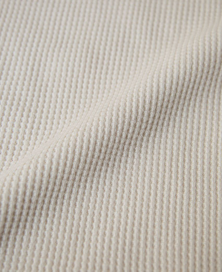 SECRET WORDS å  LONG SLEEVE WAFFLE THERMAL (IVORY)