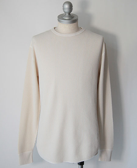 SECRET WORDS å  LONG SLEEVE WAFFLE THERMAL (IVORY)
