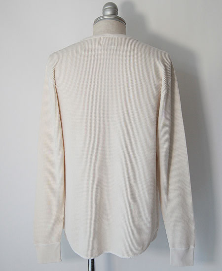 SECRET WORDS å  LONG SLEEVE WAFFLE THERMAL (IVORY)