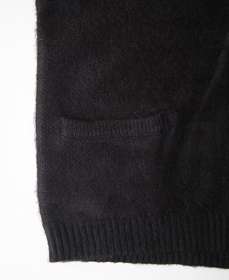 TOWNCRAFT �����󥯥�ե� ACRYLIC CARDIGAN (BLACK)