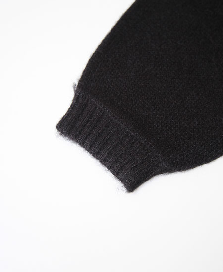 TOWNCRAFT �����󥯥�ե� ACRYLIC CARDIGAN (BLACK)