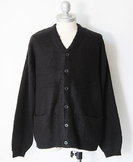 TOWNCRAFT カーディガン ブラック TOWNCRAFT タウンクラフト ACRYLIC CARDIGAN (BLACK)