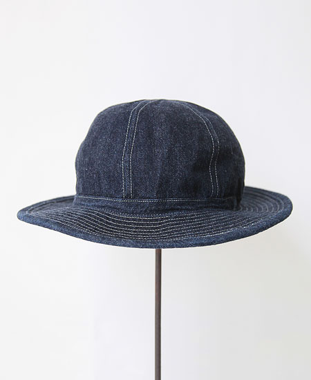 COLIMBO ������  DOUGHBOY HAT - PLAIN - (INDIGO DENIM)