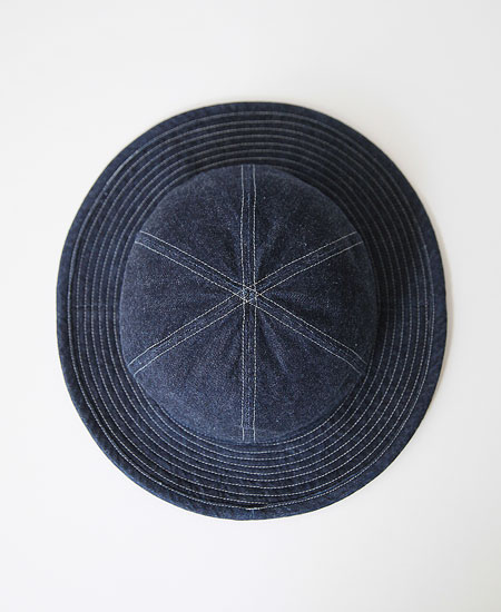 COLIMBO ������  DOUGHBOY HAT - PLAIN - (INDIGO DENIM)