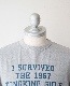 COLIMBO  PRINTED T-SHIRTS " Tongking Gulf " (MOCK GRAY)