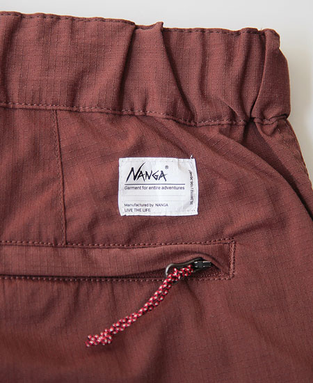 NANGA �ʥ� HINOC RIPSTOP FIELD SHORTS (BROWN) 2024���٥�ǥ�
