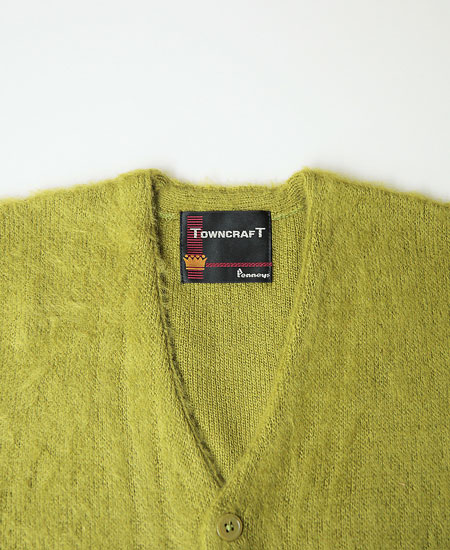 TOWNCRAFT �����󥯥�ե� ACRYLIC CARDIGAN (GREEN)