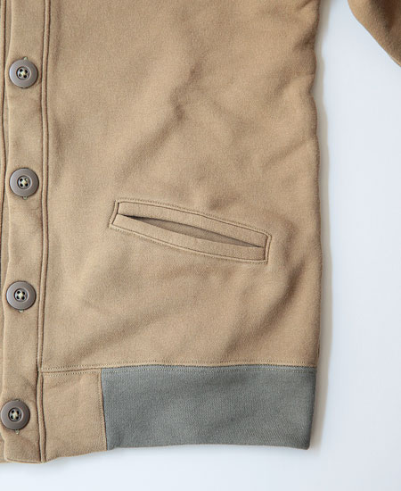 COLIMBO コリンボ HANDLEY PAGE CLASSIC CARDIGAN (KHAKI×OLIVE)