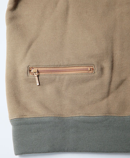 COLIMBO コリンボ HANDLEY PAGE CLASSIC CARDIGAN (KHAKI×OLIVE)