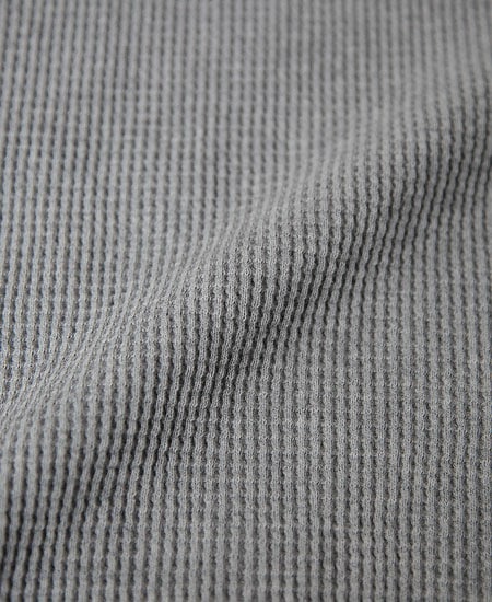 SECRET WORDS ��������å� ��� LONG SLEEVE WAFFLE THERMAL (GRAY)