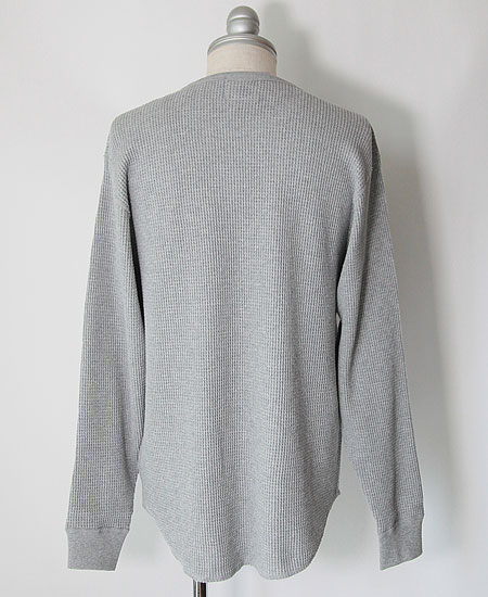 SECRET WORDS ��������å� ��� LONG SLEEVE WAFFLE THERMAL (GRAY)