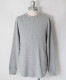 SECRET WORDS ��������å� ��� LONG SLEEVE WAFFLE THERMAL (GRAY)