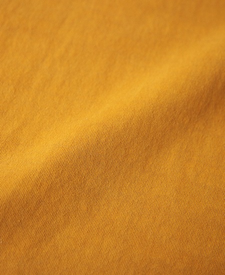 SECRET WORDS å  CLASSIC HENRY NECK S/S T-SHIRT (MUSTARD)