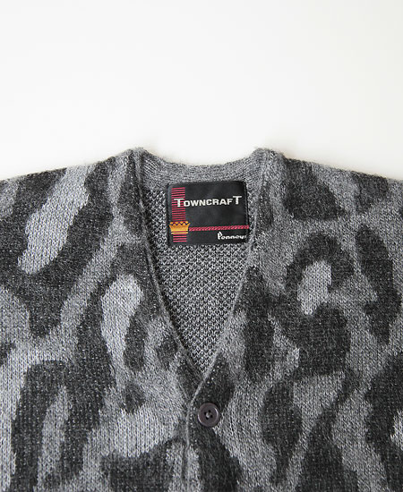 TOWNCRAFT �����󥯥�ե� ACRYLIC CARDIGAN (GRAY)