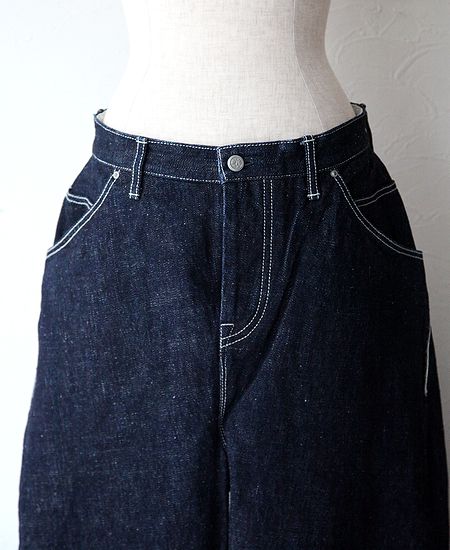 mina perhonen ミナペルホネン デニムパンツ always 34 定価3.9万】ミナペルホネン mina perhonen always デニムパンツ